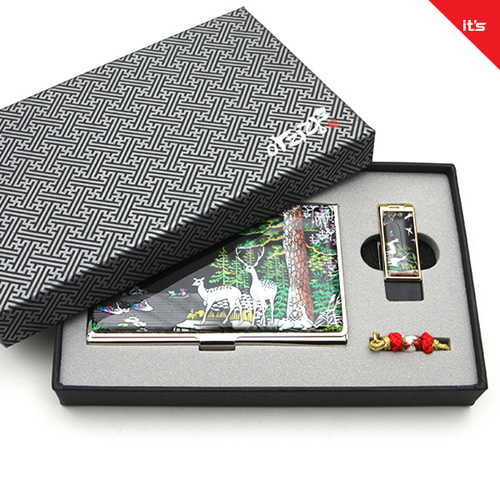 디알링크 메모리,아리랑 로트 전통자개 USB메모리 128GB 2종 Set +명함지갑,,USB메모리 > 전통(자개) USB > 128GB