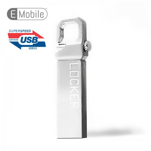 이모바일(eMobile) CA1030 LOCKER USB메모리 256GB (3.1)